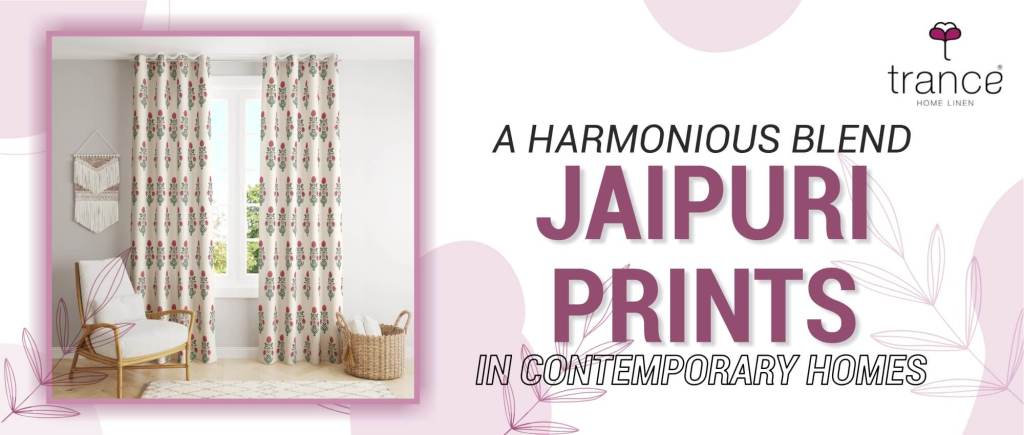 Get the harmonious blend with jaipuri curtains