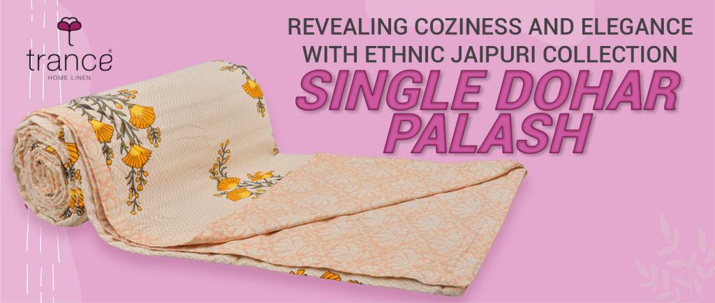 single dohar helps to revealing coziness and elegance