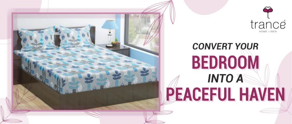 Fitted cotton bedsheets to convert your bedroom into haven